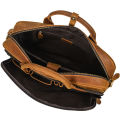 Royal Bagger New 15inch Laptop Bag for Men Genuine Cow Leather Casual Retro Handbag Business Briefcase Large Capacity Crossbody Bag. 