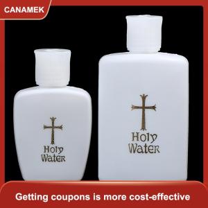 【CANAMEK 】 1PC Easter Plastic Water Bottle Religious Articles Easter Holy Water Bottle