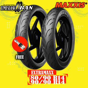 Paket Ban Motor Matic // MAXXIS EXTRAMAXX M6233W-M6234W 80/90 - 90/90 Ring 14 Tubeless