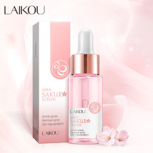 LAIKOU Sakura Serum Face Cream Set Moisturizing Whitening Shrink Pores Facial Skin Care 17ml + 60g