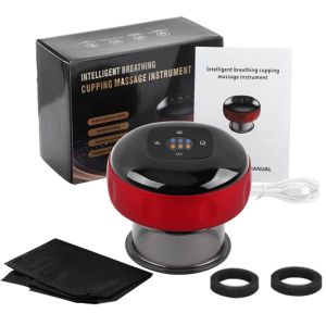 Smart Electric Cupping & Scraping Device - Heating Breathing Cupping Tech Meridian Therapy Massager for Body Detox & Muscle Relief | Perfect Holiday Gift for Parents Birthday Present for Mom & Dad