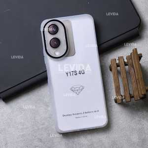 Soft Case Lens Metalic Transparan Vivo Y12 Vivo Y15 Vivo Y17 Vivo Y17S