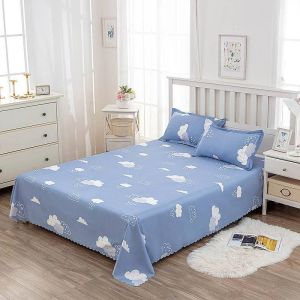 ผ้าปูที่นอน ชุดผ้าปูที่นอน กันไรฝุ่น(ฟรี2 ชิ้น ปลอกหมอน)3.5/6ฟุต ผ้าคุณภาพดี ข้น รุ่นอัพเกรด ผ้าคลุมเตียง bed sheet