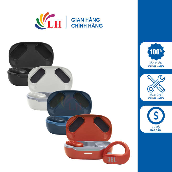 Tai nghe Bluetooth True Wireless JBL Endurance Peak 3 JBLENDURPEAK3 - Hàng chính hãng - Chất âm mạnh mẽ, Bluetooth v5.2