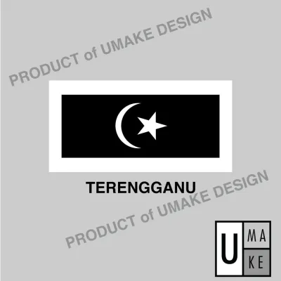 Magnetic Car Sticker Malaysia Flag / Bendera Negeri & Custom Logo - Waterproof UV Jalur Gemilang