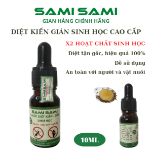 Thuốc diệt kiến tận gốc SAMI SAMI cao cấp thuốc diệt kiến gián sinh học thế hệ mới diệt kiến gián tận gốc mạnh hơn với gấp đôi hoạt chất sinh học SAMI SAMI STORE
