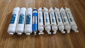 Combo trọn bộ 10 lõi lọc nước nối nhanh Sunhouse - Lõi đúc Sunhouse từ 1-10