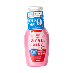 [SX Nhật Bản] Nước Rửa Bình Sữa Arau Baby chai 500ml/ túi 450ml Cho Bé