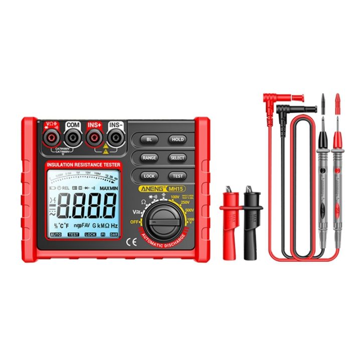 MH15 Insulation Resistance Multifunctional Digital Meter Automatic ...