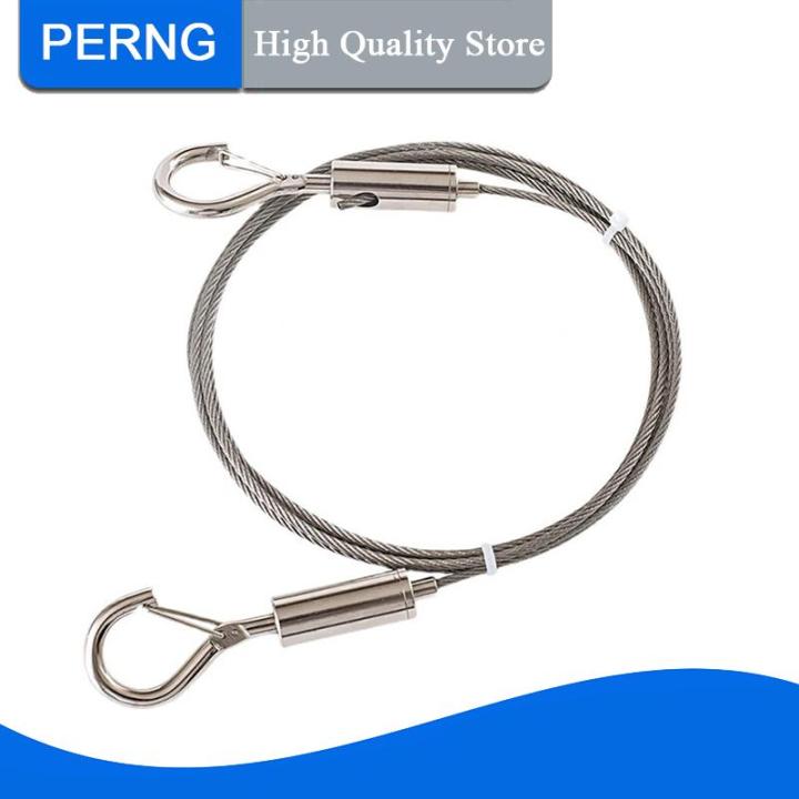 [PERNG] Tehe Adjustable Automatic Wire Rope Spring Hook Clothesline ...