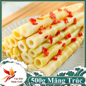 Măng Trúc Non 1kg Ngâm Chua Cay Ớt Tỏi Thơm Ngon Giàu Dưỡng Chất Tự Nhiên- VỰA KHÔ MINH TRIẾT