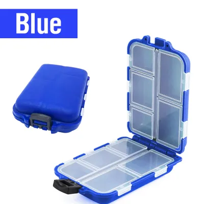 1pcs Waterproof Fishing Lure Box Bait Storage Tackle Box Containers Double Sided Hooks Storage