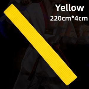 Cotton Taekwondo Belt Karate Belt Taekwondo Martial Arts Belt Karate Judo Uniform Waistband Strap 220CM Karate Belt for Kid/Adult