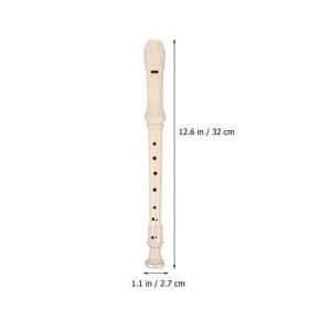 Kids 8 Hole Flute Recorder Instrument Soprano Recorder With Cleaning Rod Children Musical Instrument For Kids Toddler