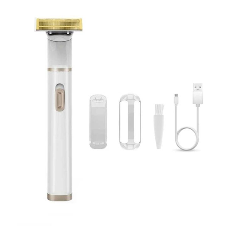 Tshaped Electric Shavers Body Pubic Hair Area Bikini Epilator Legs