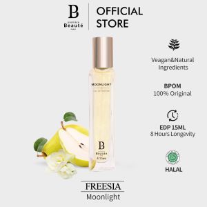 READY STOCK [ ORIGINAL + BPOM ] Premiere Beaute Eau De Parfume Fashion Neon Collection Moonlight 15ml Parfum Murah banget  Wangi Tahan Lama Uniseks Fruity Bunga Woody Ori Parpum awet