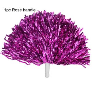 BHYJGD 1pc/1Pair Dress Costume Competition Flower Fancy Club Sport Supplies Dance Party Decorator Cheerleading Cheering Ball Cheerleader pompoms