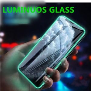 APPLE IPhone X XS 11 PRO MAX XR 6 6S 7 8 Plus Luminous GLOW in DARK Full Tempered Glass