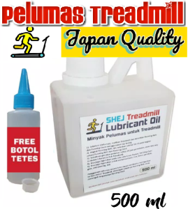 SHEJ Minyak Pelumas Untuk Treadmill elektrik dan Manual Lubricant Oil 500 ml Berkualitas - Hans OS