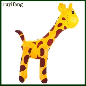 ruyifang เด็กพีวีซีพองยีราฟฮาโลวีนชายหาดพูลแกนปาร์ตี้ของเล่น