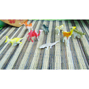 Mini-HWN Paket Hemat 5pcs Miniatur Hewan Binatang Model n Warna Random