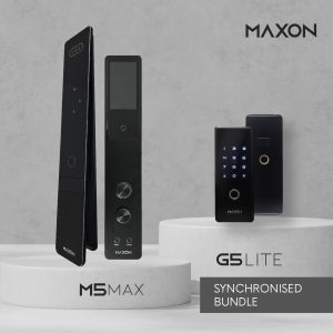 MAXON M5MAX DIGITAL DOOR LOCK COMBO WITH G8 GATE LOCK