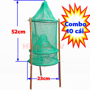 Combo 10 Lợp Tép Cải Tiến Lưới Xanh ( Không Kèm Cây )