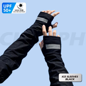 UV Protection Ice Arm Sleeve Sunscreen Arm Guard Cycling Outdoor Sport Sleeves Cool Thin Sleeves