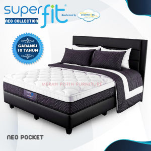 Springbed Neo Pocket Superfit By Comforta 120x200 180x200 160x200. Tempat tidur premium kualitas mewah