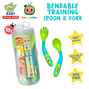 CoComelon Bendable Training Spoon and Fork