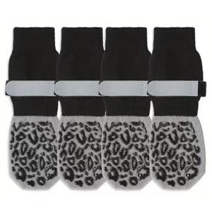 Điều chỉnh chống trượt con chó booties bông kéo vớ đeo chân cho chó cho con chó hoạt động ngăn ngừa chấn thương