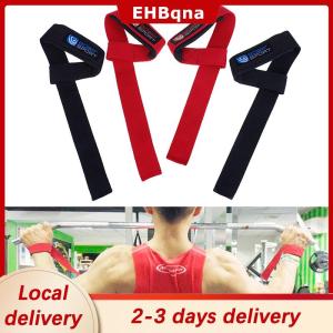 [COD]  HOT SALE Ship within 24 hours 2X Padded weight lifting straps training gym gloves hand bar wrist wraps support