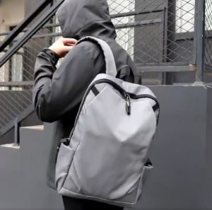 ELACCENT กระเป๋านักเรียนสีดำ กระเป๋าเป้ชาย กระเป๋านักเรียน กระเป๋าผู้ชาย กระเป๋า พายหลัง กระเป๋านักเรียนชาย ฤดูใบไม้ร่วงและฤดูหนาว ใหม่ ไนลอน กันน้ำ กระเป๋า กระเป๋าเป้ผู้ชาย  กระเป๋า เป้