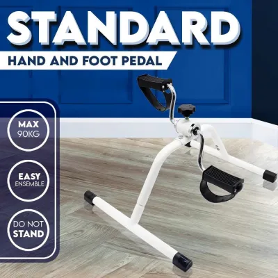 LCD Display Mini Rehab Cycling With Pedal Exercise Bike Cycle Pedal Stepper Kayuhan Basikal Senaman Latihan 迷你复健老人家用健身车