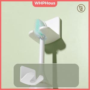 WHPHous Toothbrush Rack Dustproof Wall Mounted Electric Toothbrush Rack Punch-free Bathroom Toothbrush Storage Rack
