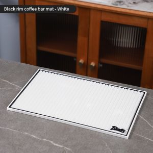 Bincoo cà phê Thảm quầy bar cà phê Ý đồ dùng lưu trữ và thoát nước mat