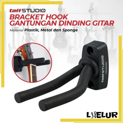 Bracket Hook Mount Gantungan Dinding Gitar Hook Back Holder Rack - Lhelur