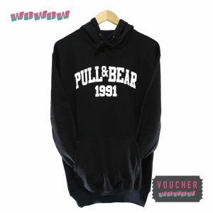 PULL & BEAR Streetwear - HOODIE JAKET SWEATER - PREMIUM QUALITY - PULL&BEAR Cotton Fleece - HYPE HYPEBEAST - CLOTHING DISTRO OUTFIT BRAND - MEN / WOMEN PRIA / PEREMPUAN COWO / CEWE - TERMURAH TERBARU - PullnBear Pull and Bear Pull N Bear  - FASHION