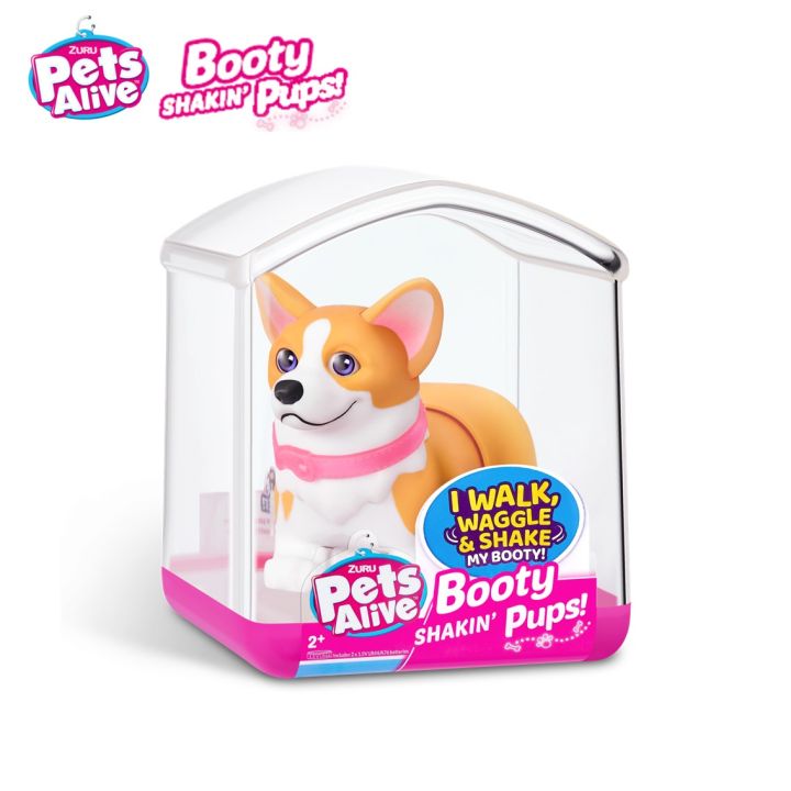 ZURU Pets Alive Booty Shaking Pups - Carlino, giocattolo di