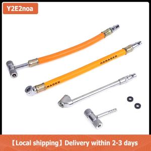 【Local shipping】 Inflatable Bike Motorbike Truck Tyre Inflator Connector Hardware Tools Car Nozzle Valve Air Hose Inflating Needles Pump