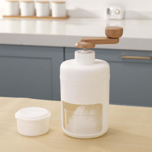 Portable Mini Manual Ice Crusher Ice Shaver Machine Snow Crushed Hand Crank Ice Breaker Household Summer