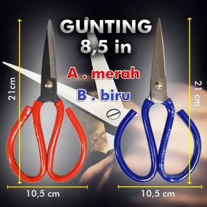 Gunting Kodok 8.5 ( 8.5 INCH ) for Potong Seng / Kain Serbaguna