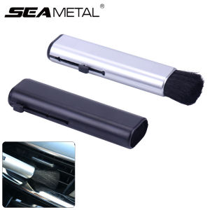 Retractable Car Cleaning Brush ABS Car Cleaning Tool for Air Outlet Dashboard Small Soft Brushes