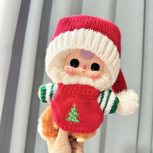 COD Baby three ชุดคริสต์มาสชุดตุ๊กตา DIYผ้าฝ้าย ขนาด 20cm（สไตล์คริสต์มาส）