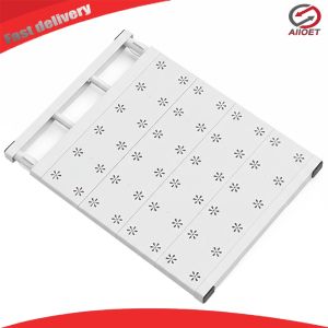 【Alloet】 Adjustable Tension Shelf and Rod for Kitchen and Closet Expandable Storage Rack Durable Steel Material Easy to Install and Remove Multi-Functional Organizer for Home Use