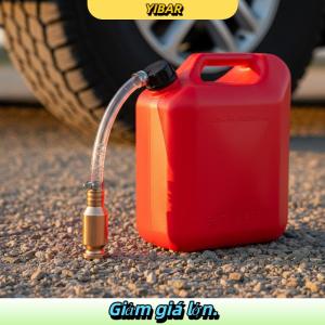 YIBAR Hướng dẫn sử dụng ống Siphon bơm tự mồi Shaker jiggler ống để chuyển xăng dầu diesel nhà để xe ngoài trời tiện ích