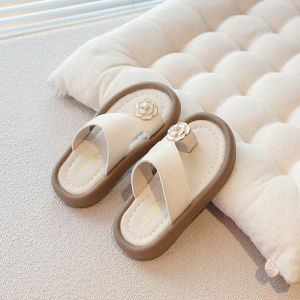 Bestselling 2025 Girls Princess Childrens Summer Slippers Appliques Flip-flops Fashion Non-slip Outdoor Baby Girl Slides I05148
