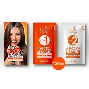 PAKET 3PC MAKARIZO HAIR ENERGY EASY STRAIGHT 80ML SACHET- PELURUS RAMBUT 80ML