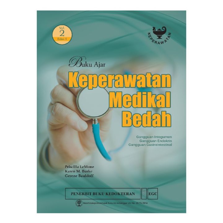 Egc Buku Ajar Keperawatan Medikal Bedah Vol 2 Edisi 5 Lazada Indonesia