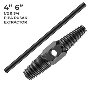 Pipa Rusak Extractor Pembuka Kran Pipa Tembok Dinding Broken Wall Pipe Faucet Opener 4/6Inch - 6655